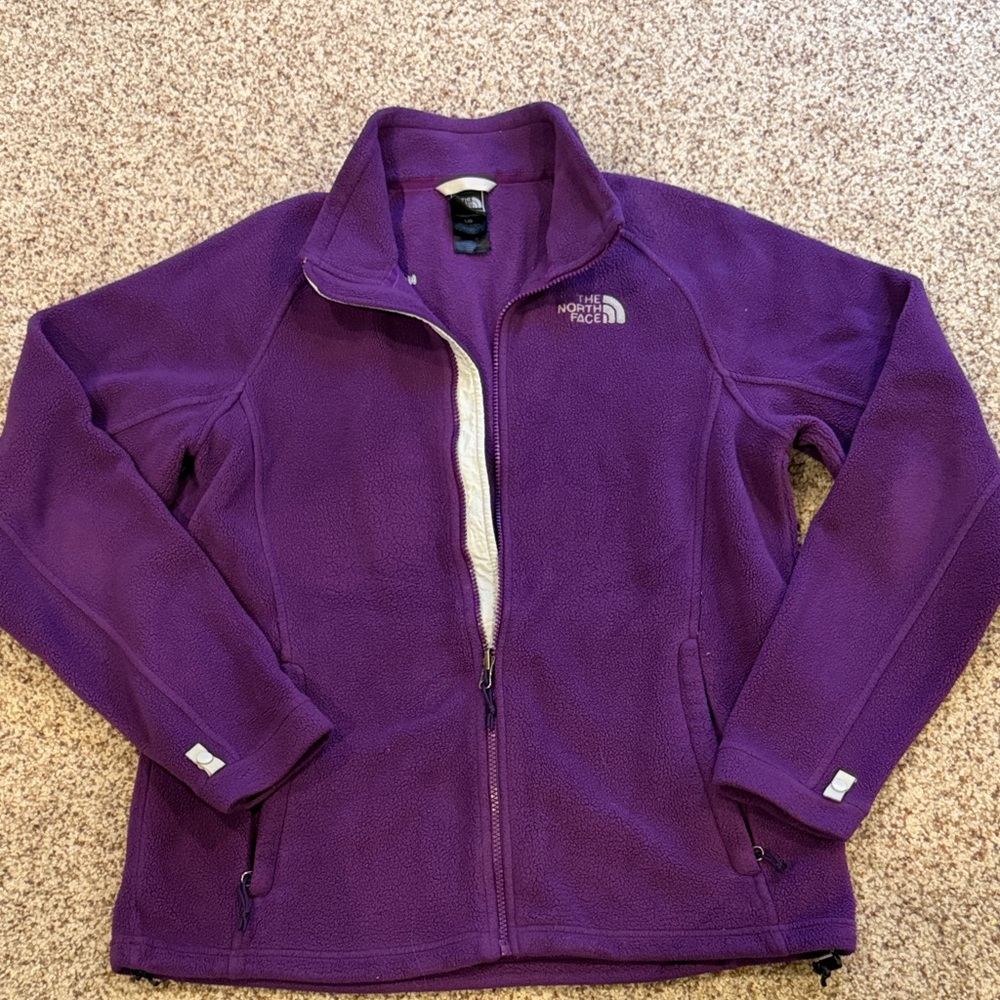 The North Face Kids Purple Fleece Jacket